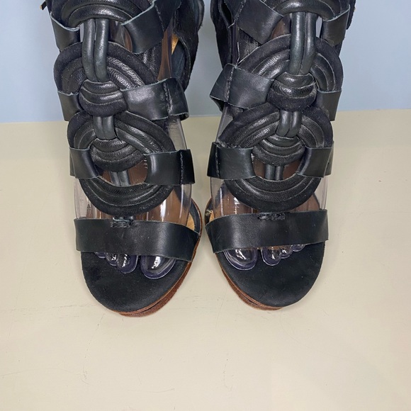 L.A.M.B  black size 7 heels. Sexy & Fun - Picture 5 of 14